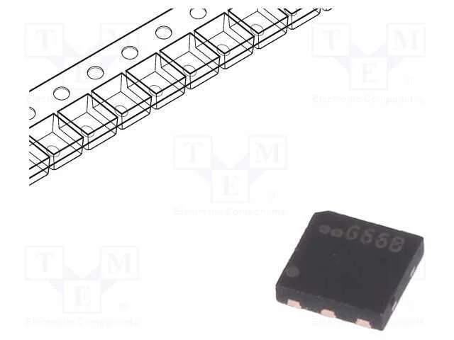 Transístor: P-Mosfet; Trench Power Lv; Unipolar; -16v; -5,6a; 2,2w