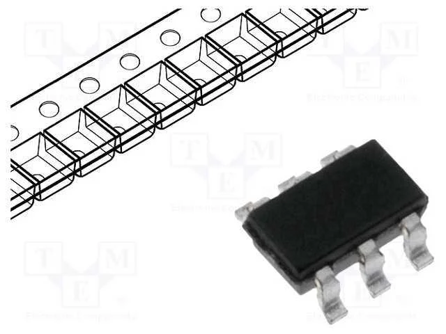 Transístor: P-Mosfet X2; Trench Power Lv; Unipolar; -20v; -3a