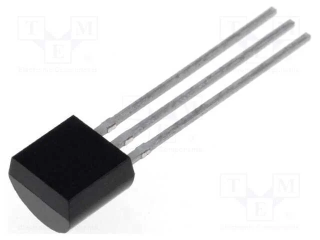 Transístor: N-Mosfet; Unipolar; 60v; 0,6a; 0,7w; To92