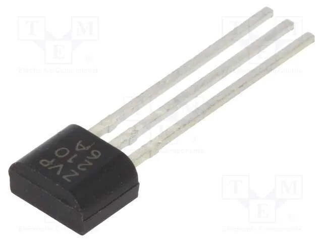 Transístor: P-Mosfet; Unipolar; -60v; -0,28a; Idm: -4a; 0,7w; To92