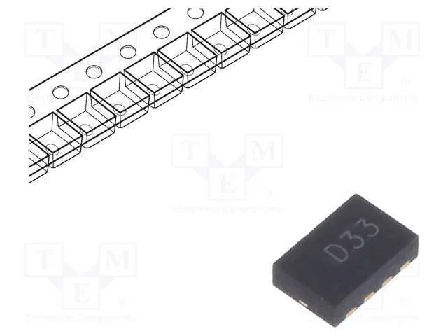 Transístor: Pnp X2; Bipolar; 40v; 3a; 2,45w; Dfn3020b-8