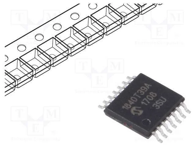 Ic: Microcontrolador Pic; 64kb; 32mhz; 1,8÷3,6vdc; Smd; Tssop14
