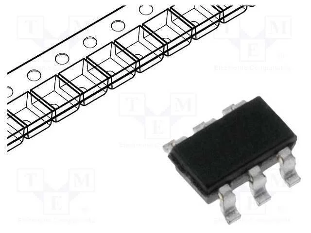 IC: memória EEPROM, 2kbEEPROM, I2C, 2x128x8bit, 1.