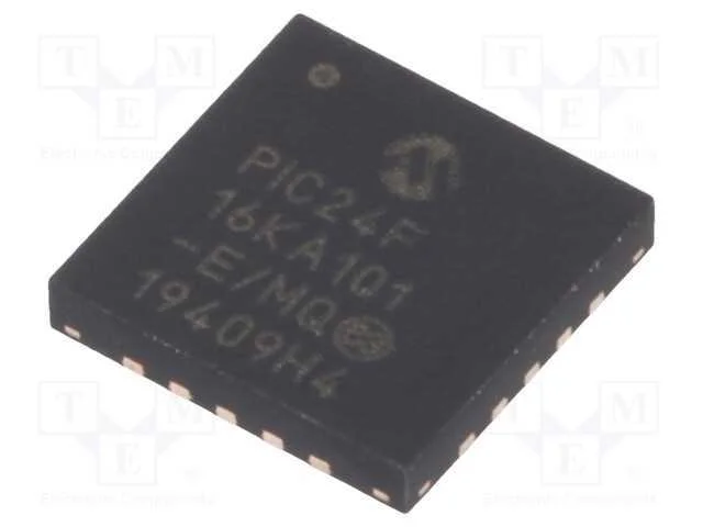 IC: microcontrolador PIC, 16kB, 32MHz, I2C,IrDA,P.