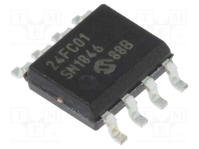 Ic: Memória Eeprom; 1kbeeprom; I2c; 128x8bit; 1,7÷5,5v; 1mhz; So8