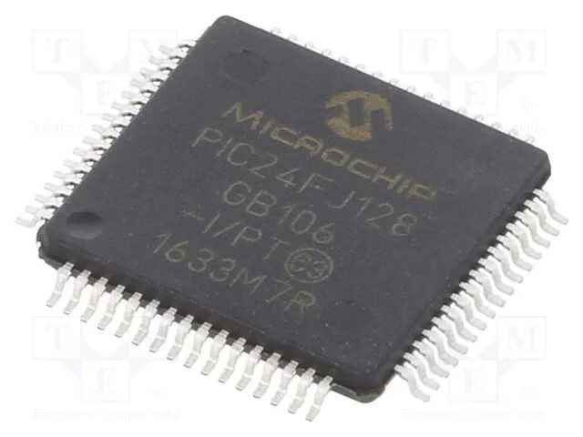 Ic: Microcontrolador Pic; 128kb; 32mhz; 2÷3,6vdc; Smd; Tqfp64