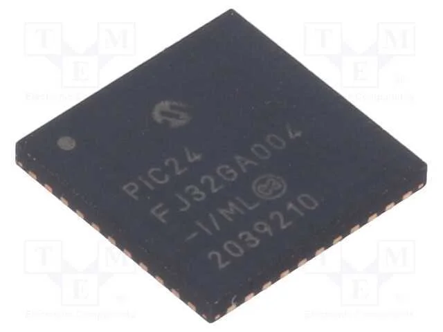 Ic: Microcontrolador Pic; 32kb; 32mhz; Smd; Qfn44; Pic24; 8kbsram