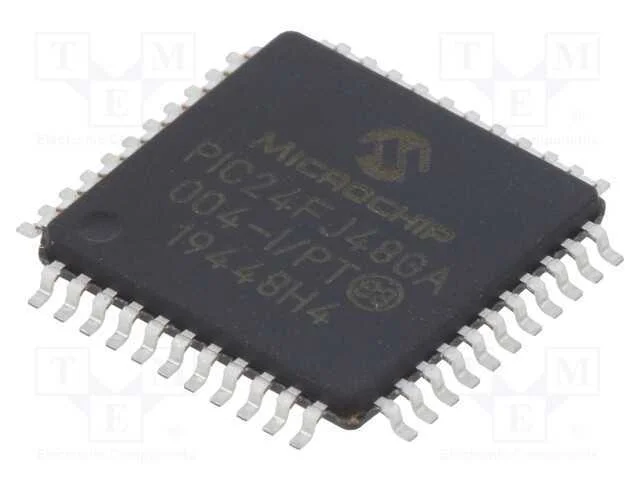 Ic: Microcontrolador Pic; 48kb; 32mhz; Smd; Tqfp44; Pic24; 8kbsram