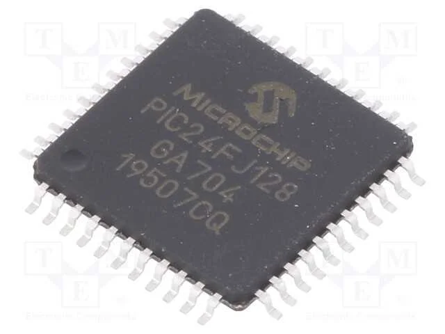 Ic: Microcontrolador Pic; 64kb; I2c X2,I2s X3,Spi X3,Uart X2