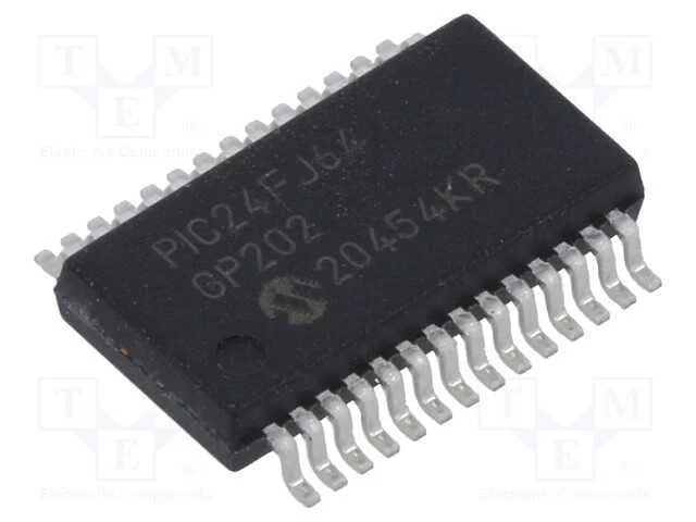 Ic: Microcontrolador Pic; 64kb; 2÷3,6vdc; Smd; Ssop28; Pic24