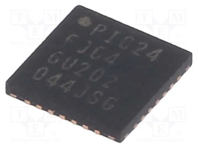 Ic: Microcontrolador Pic; 64kb; 2÷3,6vdc; Smd; Uqfn28; Pic24
