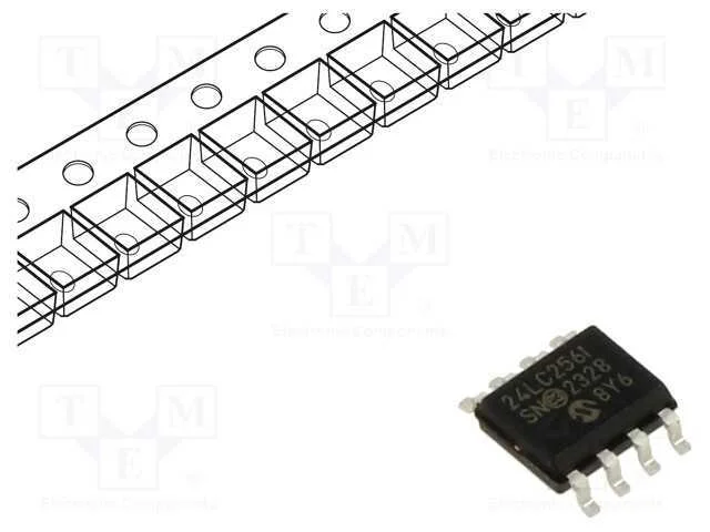 Ic: Memória Eeprom; 256kbeeprom; I2c; 32kx8bit; 2,5÷5,5v; 400khz