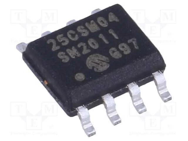 Ic: Memória Flash; 1kbeeprom; Spi; 2,5÷5,5v; So8; em Série; 8mhz