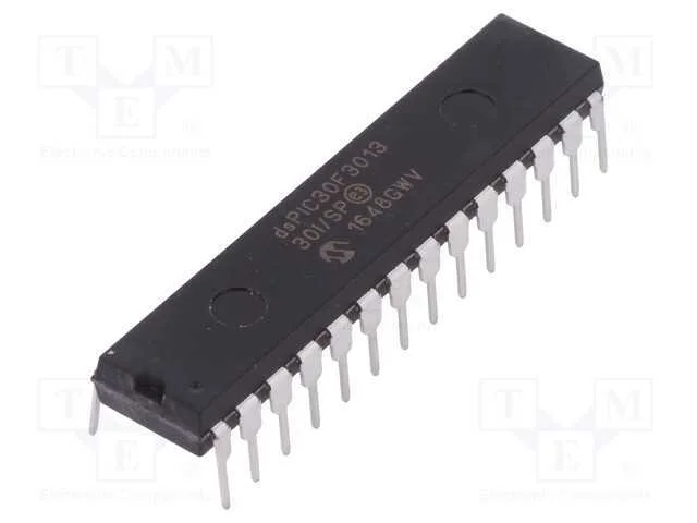 Ic: Microcontrolador Dspic; 24kb; 1kbeeprom,2kbsram; Dip28; Dspic