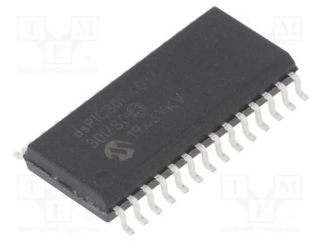 Ic: Microcontrolador Dspic; 48kb; 1kbeeprom,2kbsram; So28; Dspic
