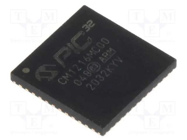 Ic: Microcontrolador Pic; 128kb; 48mhz; 2,7÷5,5vdc; Smd; Vqfn48