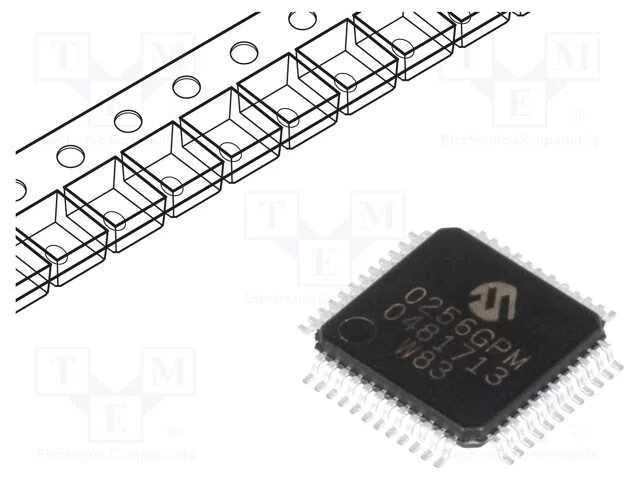 Ic: Microcontrolador Pic; 256kb; 2÷3,6vdc; Smd; Tqfp48; Pic32