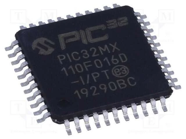 Ic: Microcontrolador Pic; 16kb; 2,3÷3,6vdc; Smd; Tqfp44; Pic32