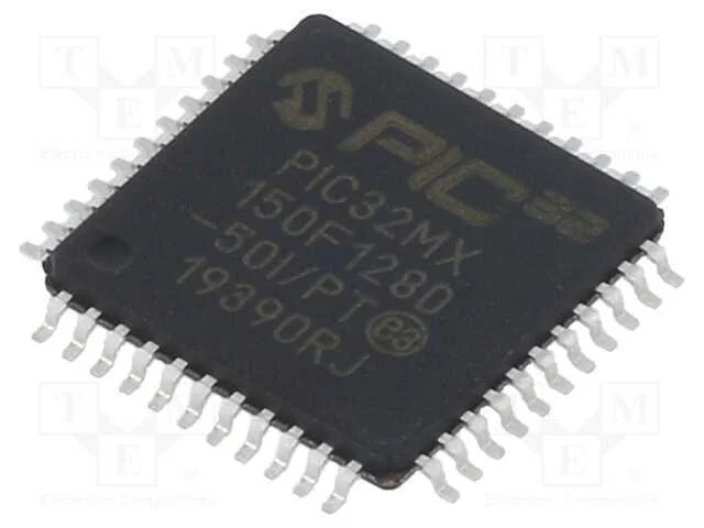Ic: Microcontrolador Pic; 128kb; 2,3÷3,6vdc; Smd; Tqfp44; Pic32