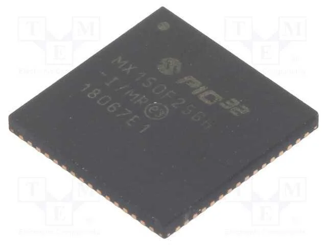 Ic: Microcontrolador Pic; 256kb; 2,3÷3,6vdc; Smd; Qfn64; Pic32