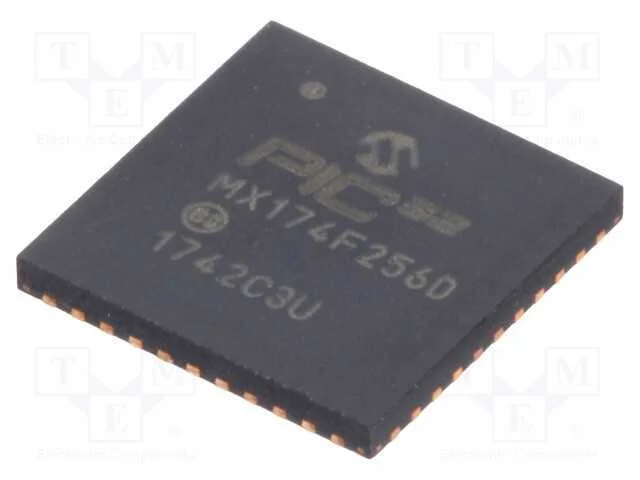 Ic: Microcontrolador Pic; 256kb; 2,5&divide;3,6vdc; Smd; Qfn44; Pic32