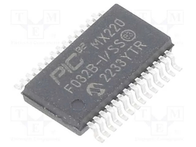 Ic: Microcontrolador Pic; 32kb; 2,3÷3,6vdc; Smd; Ssop28; Pic32