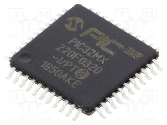 Ic: Microcontrolador Pic; 32kb; 2,3÷3,6vdc; Smd; Tqfp44; Pic32
