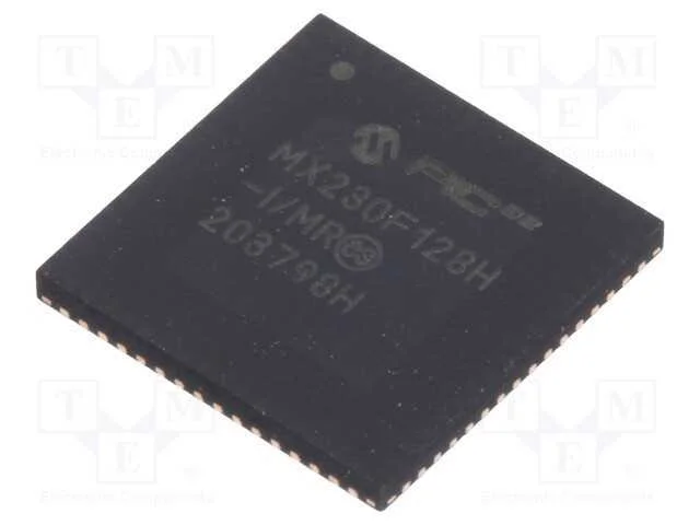 Ic: Microcontrolador Pic; 128kb; 2,3÷3,6vdc; Smd; Qfn64; Pic32