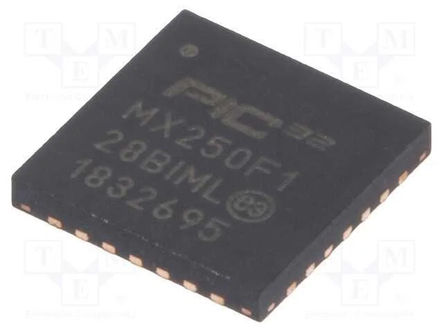Ic: Microcontrolador Pic; 128kb; 2,3÷3,6vdc; Smd; Qfn28; Pic32