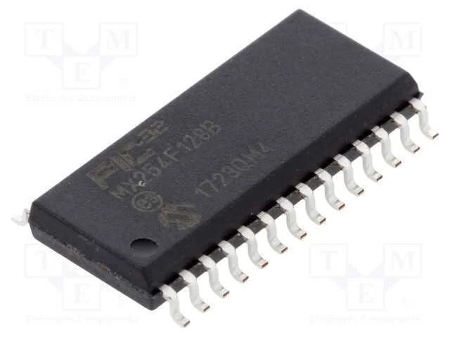 Ic: Microcontrolador Pic; 128kb; 2,3&divide;3,6vdc; Smd; So28; Pic32; 8mhz