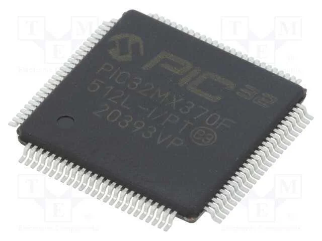 Ic: Microcontrolador Pic; 512kb; 2,3÷3,6vdc; Smd; Tqfp100; Pic32