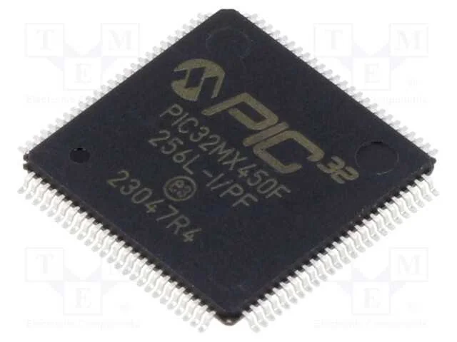 Ic: Microcontrolador Pic; 256kb; 2,3÷3,6vdc; Smd; Tqfp100; Pic32