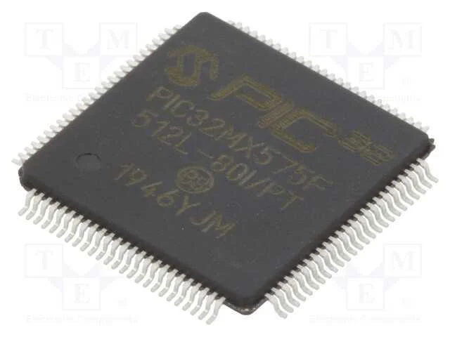 Ic: Microcontrolador Pic; 512kb; 2,3÷3,6vdc; Smd; Tqfp100; Pic32