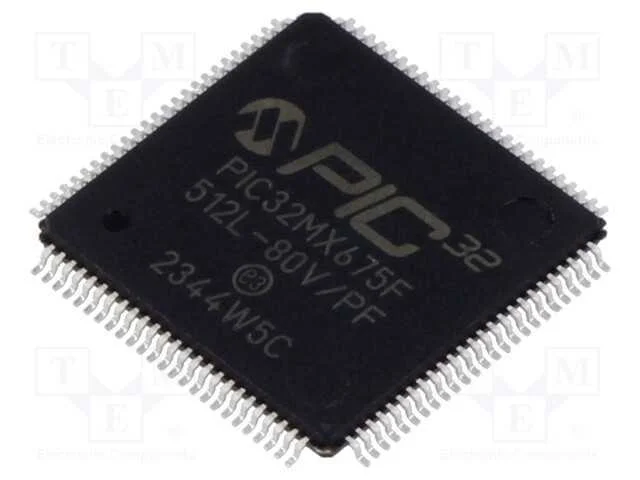 Ic: Microcontrolador Pic; 512kb; 80mhz; 2,3÷3,6vdc; Smd; Pic32