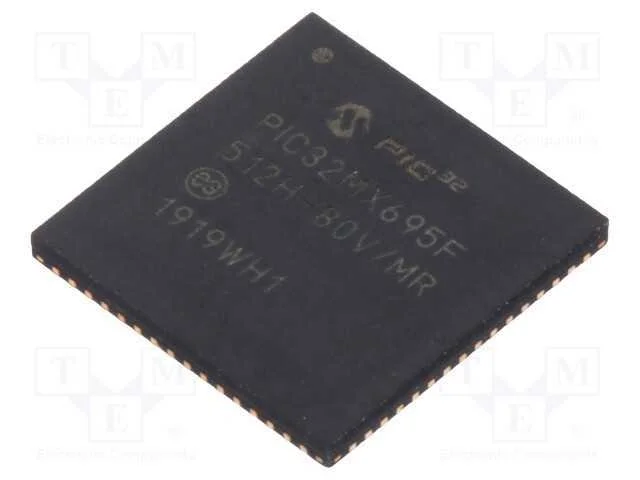 Ic: Microcontrolador Pic; 512kb; 80mhz; 2,3÷3,6vdc; Smd; Qfn64