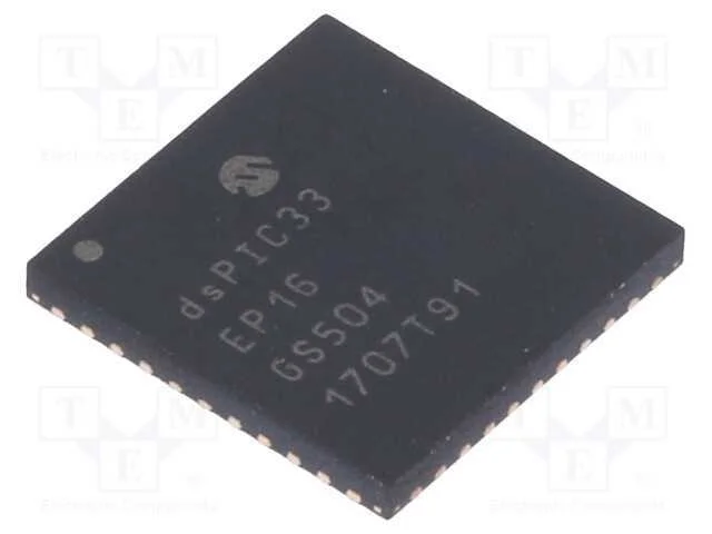 Ic: Microcontrolador Dspic; 16kb; 2kbsram; Qfn44; Dspic; 0,65mm