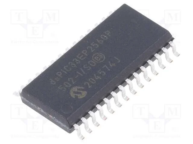 Ic: Microcontrolador Dspic; 256kb; 32kbsram; So28; Dspic; 1,27mm