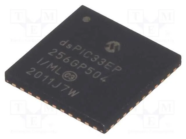 Ic: Microcontrolador Dspic; 256kb; 32kbsram; Qfn44; Dspic; 0,65mm