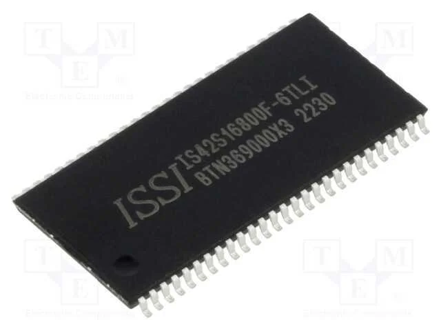 Ic: Memória Dram; 128mbdram; 2mx16bitx4; 166mhz; 6ns; Tsop54 Ii