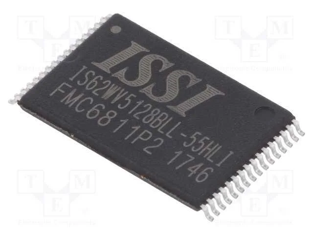 Ic: Memória Sram; 4mbsram; 512kx8bit; 2,5÷3,6v; 55ns; Stsop32