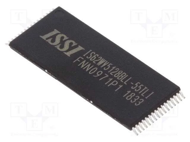 Ic: Memória Sram; 4mbsram; 512kx8bit; 2,5÷3,6v; 55ns; Tsop32