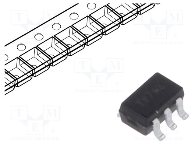 Ic: Digital; Not; Ch: 1; Smd; Sot353; 2&divide;5,5vdc; -40&divide;125&deg;c; Rolo,Fita
