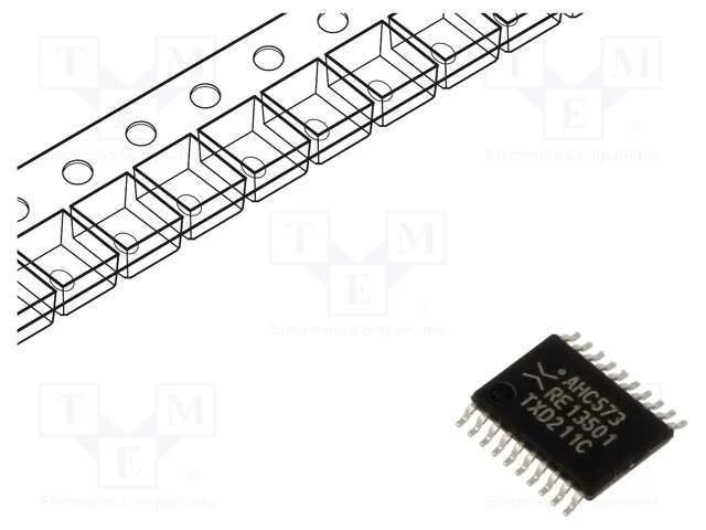 Ic: Digital; Trinco Transparente D; Ch: 8; Cmos; 2&divide;5,5vdc; Smd; Ahc