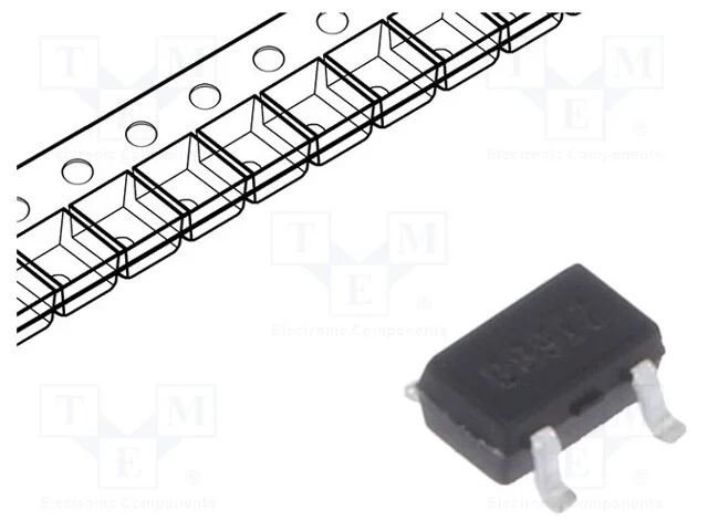 IC: digital, NOT, Ch: 1, SMD, SOT353, 4,5÷5,5VDC,.