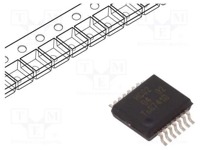 Ic: Digital; Nor; Ch: 4; In: 2; Cmos; Smd; Ssop14; 2&divide;6vdc; -40&divide;125&deg;c