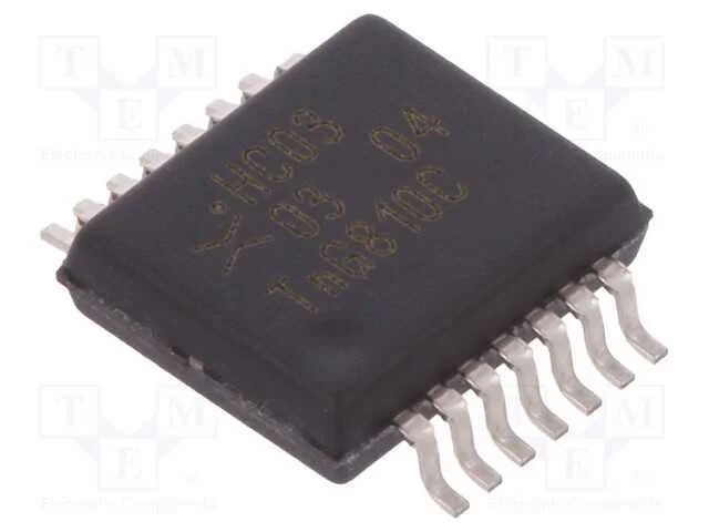 Ic: Digital; Nand; Ch: 4; In: 2; Cmos; Smd; Ssop14; 2&divide;6vdc; -40&divide;125&deg;c