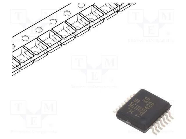 Ic: Digital; Nand; Ch: 3; In: 3; Cmos; Smd; Ssop14; 2&divide;6vdc; -40&divide;125&deg;c