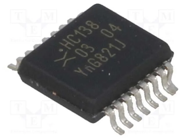 Ic: Digital; 3 To 8 Line,Descodificador,Demultiplexor; Cmos; Smd