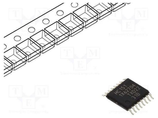 Ic: Digital; 8bit,Multiplexor; Ch: 8; Cmos; Smd; Tssop16; 2&divide;6vdc; Hc