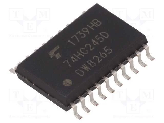 Ic: Digital; Bus Transceiver; Ch: 8; C&sup2;mos; Smd; So20; Hc; 2&divide;6vdc